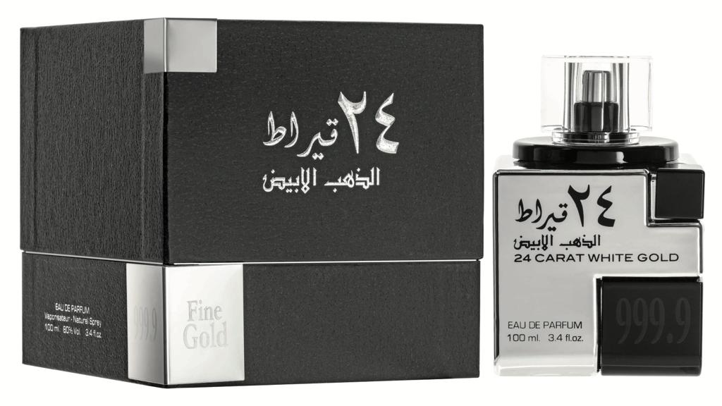 24 Carat White Gold Eau De Parfum 100ml - Luxurious Lifestyle 2 24 Carat White Gold Eau De Parfum 100ml