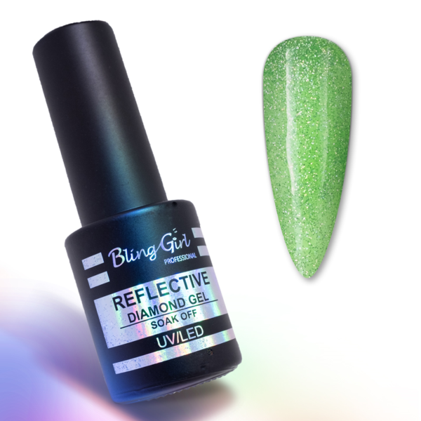 Bling Girl Reflective Diamond Gel Soak Off UV/LED 10ml #020