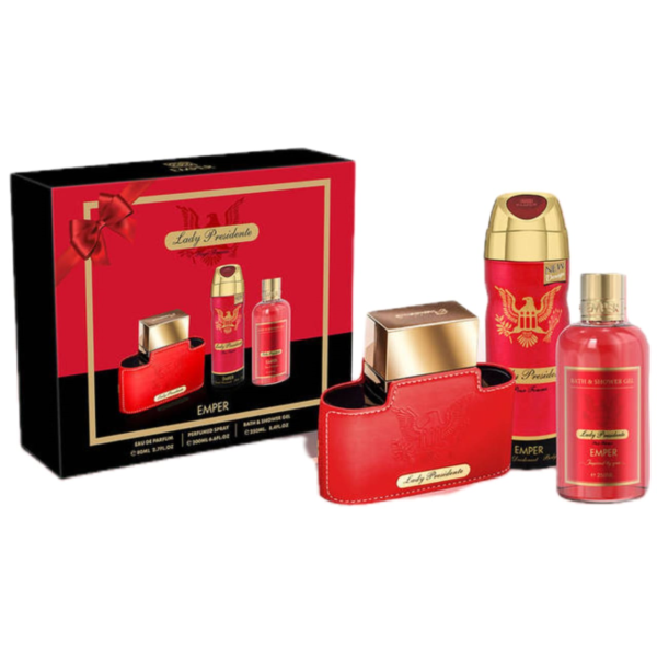 Lady Presidente Emper Gift Set 3-in-1 - Luxurious Lifestyle